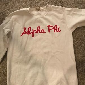 Alpha phi sweatshirt
